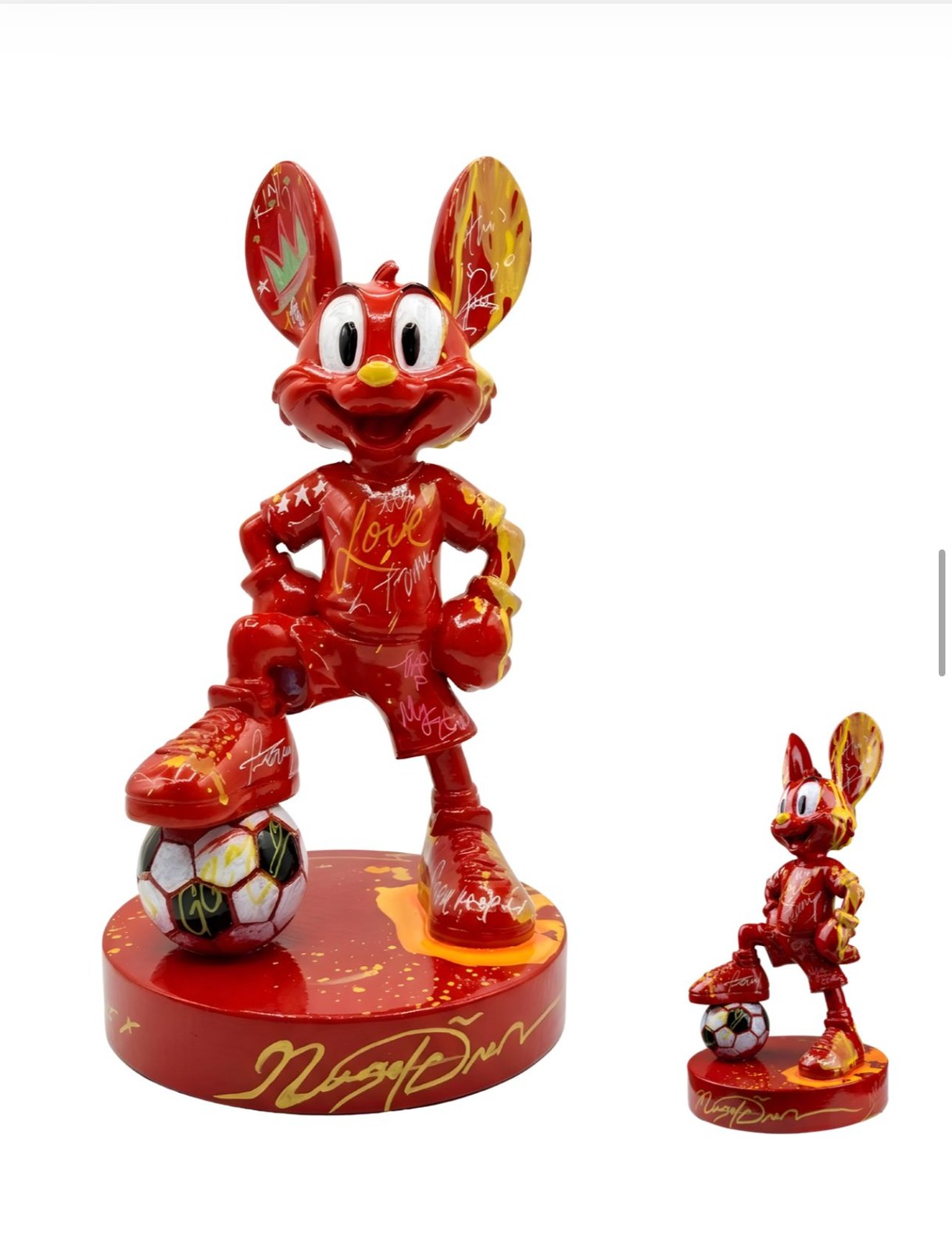 Mr Roo NÖ-MR-01 — pop-art sculpture by Nursel Önen