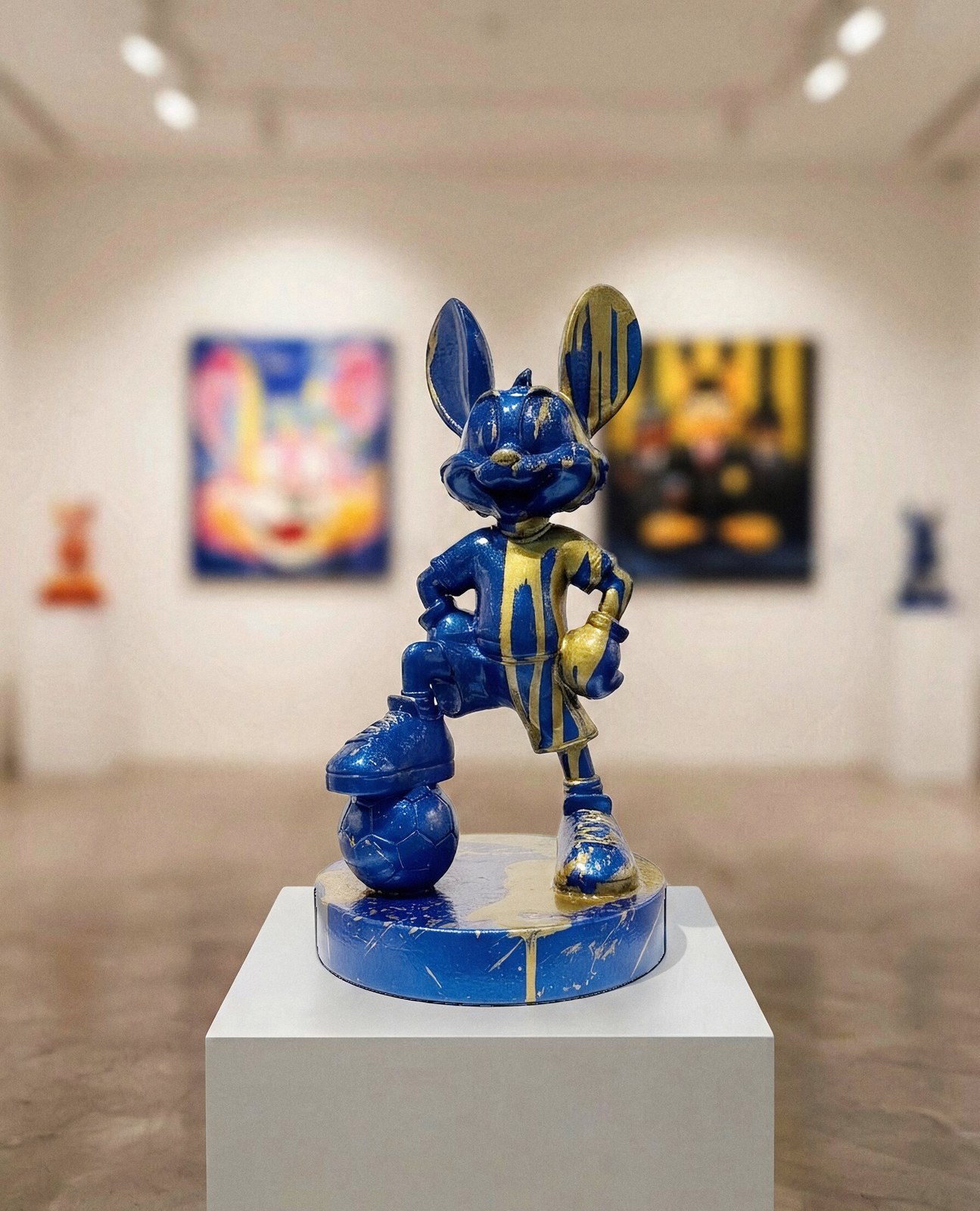 Mr Roo NÖ-MR-02 — pop-art sculpture by Nursel Önen