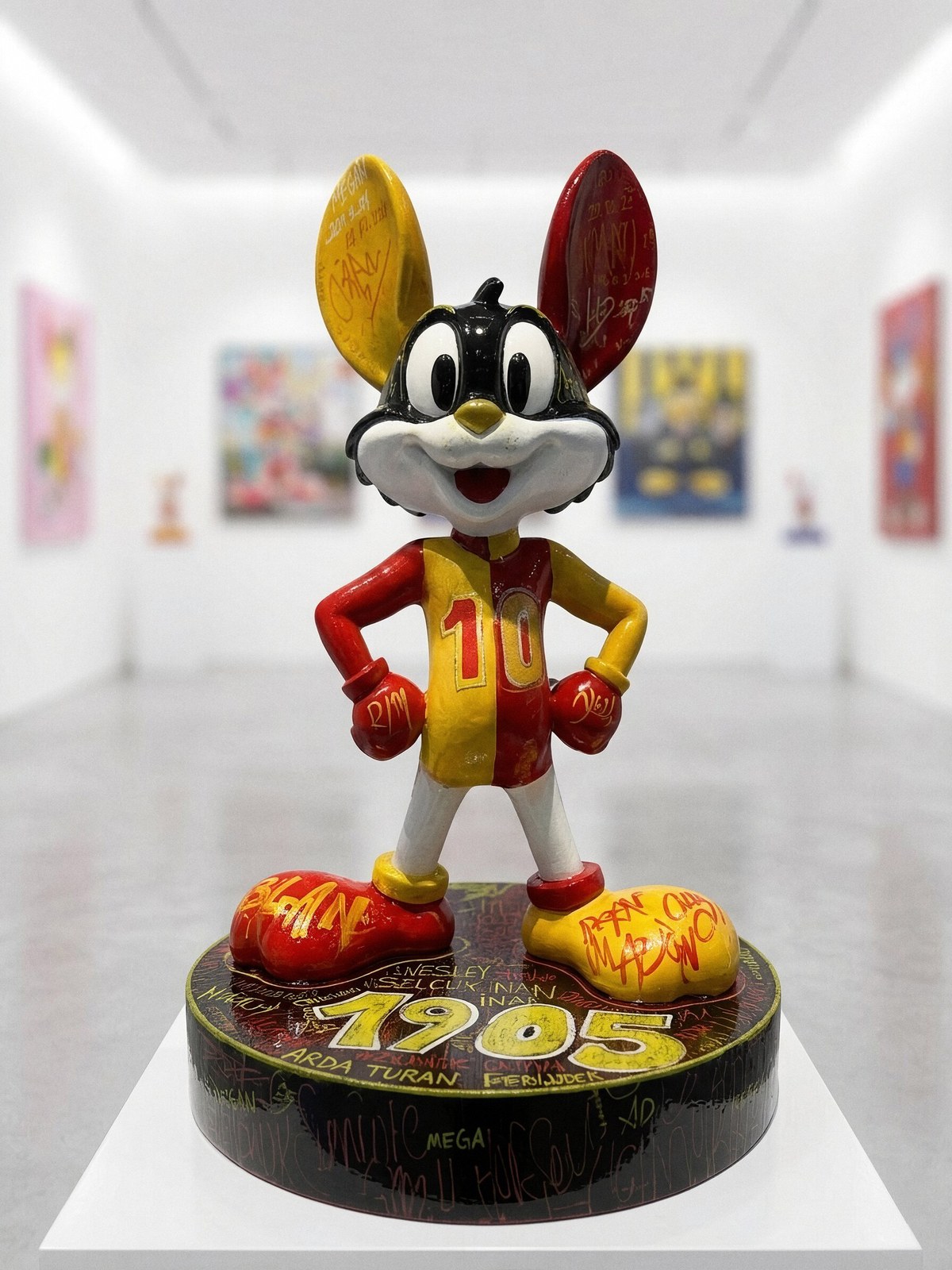 Mr Roo NÖ-MR-03 — pop-art sculpture by Nursel Önen