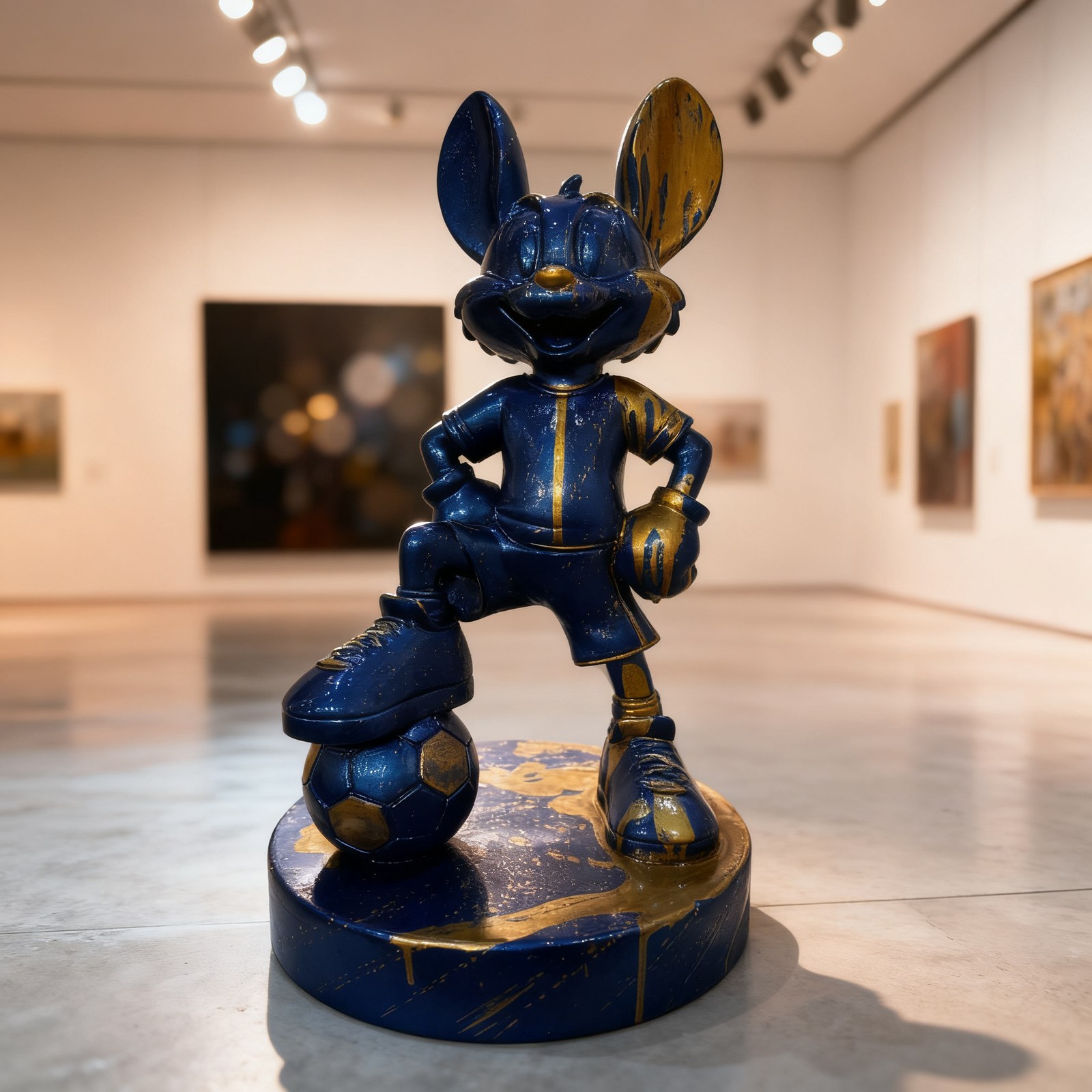 Mr Roo NÖ-MR-13 — pop-art sculpture by Nursel Önen