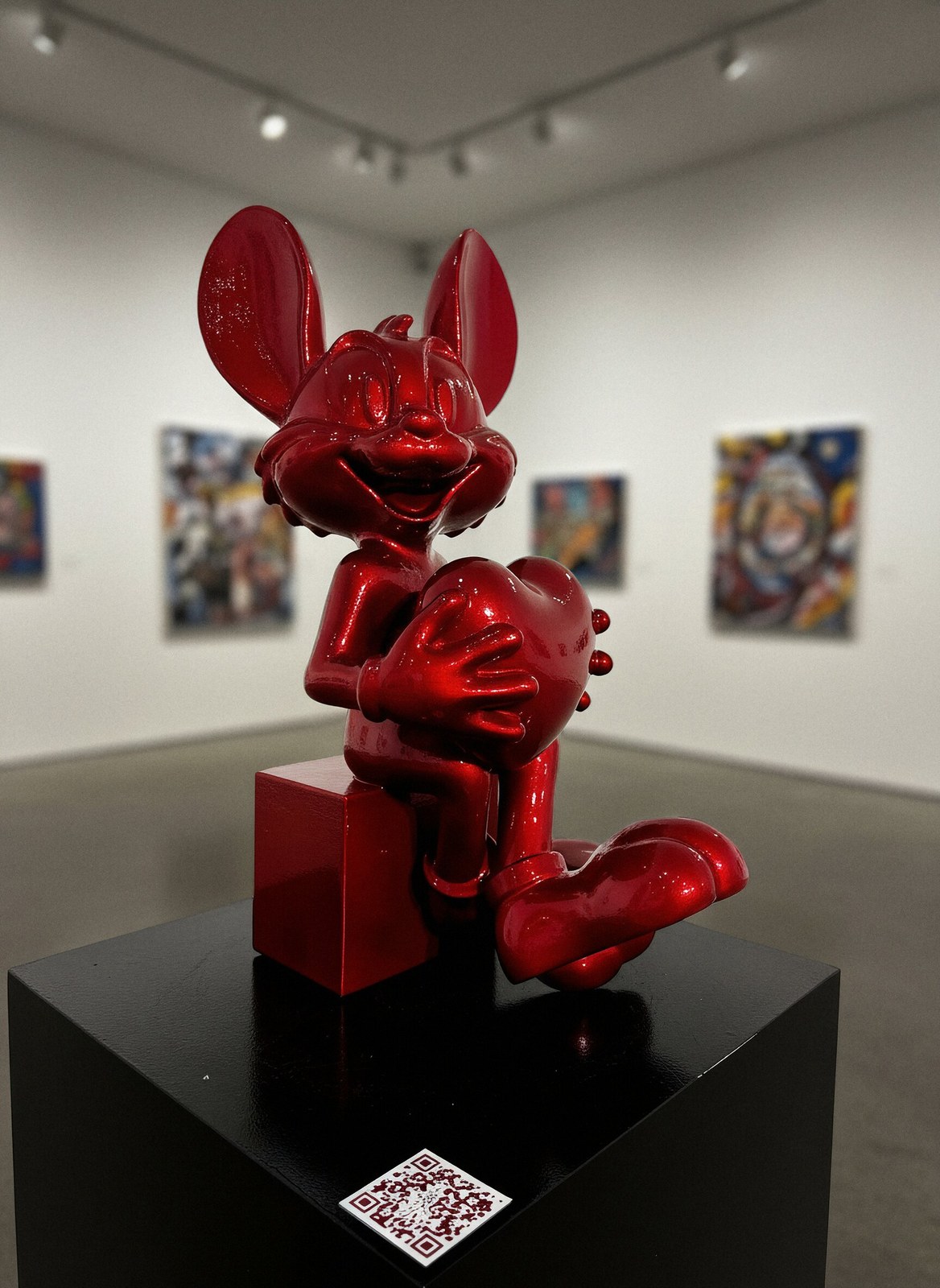 Mr Roo NÖ-MR-14 — pop-art sculpture by Nursel Önen