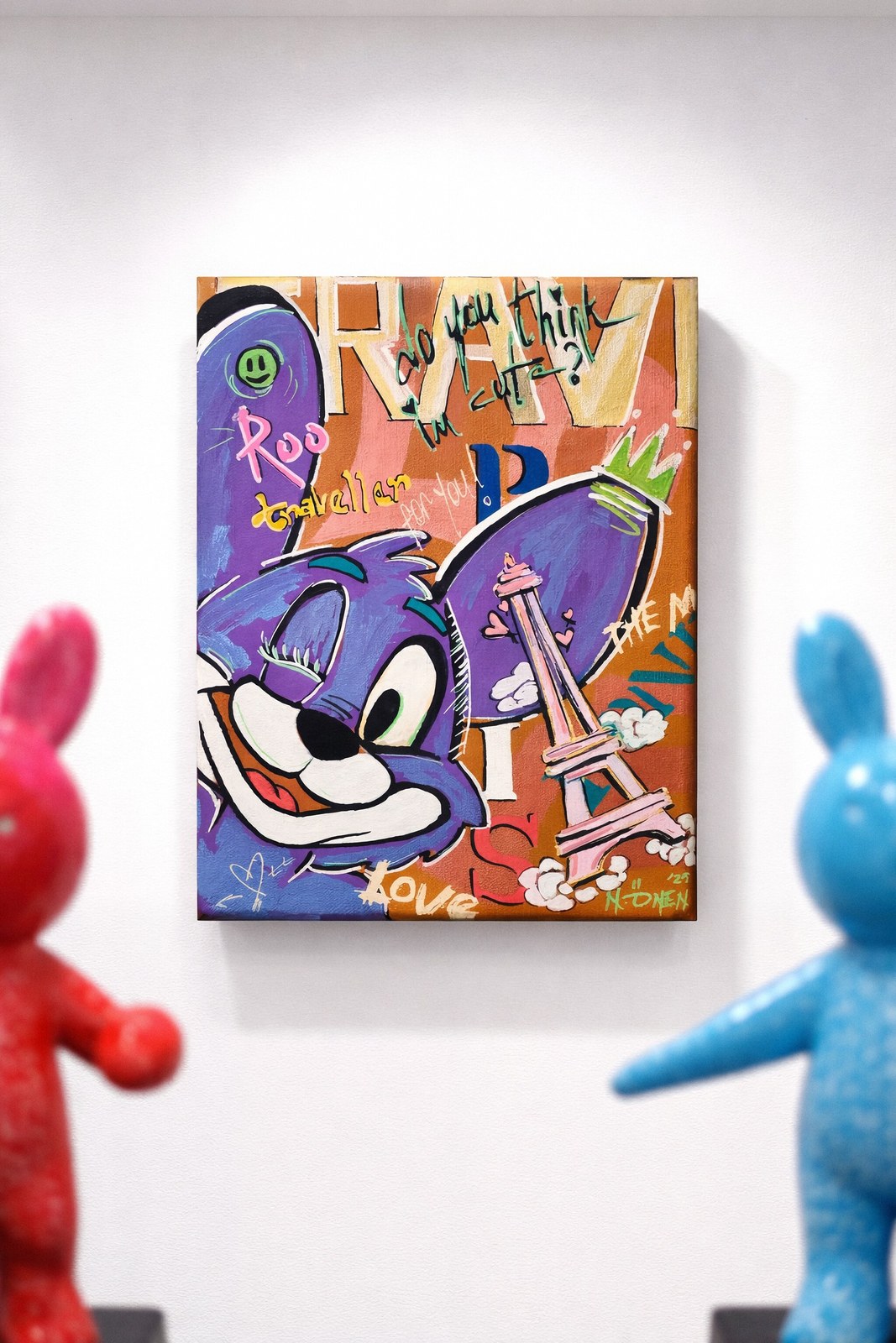 Resimler NÖ-B-04 — Nursel Önen pop-art heykeli